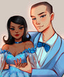 Load image into Gallery viewer, Custom Digital Illustration | High-Resolution Digital Portrait Commission