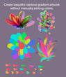 Load image into Gallery viewer, Muzenik Procreate Gradient Brushes, Rainbow Brush Set