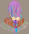 Load image into Gallery viewer, Muzenik Procreate Gradient Brushes, Rainbow Brush Set