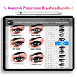 Load image into Gallery viewer, Muzenik Procreate Brushes all inclusive Bundle: 10 Complete sets with bonus sets , 125+ brushes, all in one bundle MuzenikArt