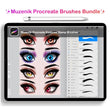 Load image into Gallery viewer, Muzenik Procreate Brushes all inclusive Bundle: 10 Complete sets with bonus sets , 125+ brushes, all in one bundle
