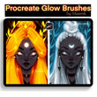 Load image into Gallery viewer, Muzenik Procreate Glow Brushes: Create Glow in an Instant