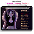 Load image into Gallery viewer, Muzenik Procreate Sketch/Pencil Brushes: Set of 14