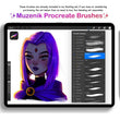 Load image into Gallery viewer, Must Have Procreate Blending Brushes for effective and easy blending(included in my Procreate Painting Set) MuzenikArt