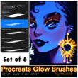 Load image into Gallery viewer, Muzenik Procreate Glow Brushes: Create Glow in an Instant