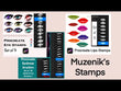 Load and play video in Gallery viewer, Procreate Eyebrow Stamp Brushes : Set of 18 with 6 Free Stamps