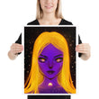 Load image into Gallery viewer, Solar Girl Art print - Original art by Muzenik