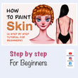 Load image into Gallery viewer, How to paint skin- A step by step tutorial for beginners
