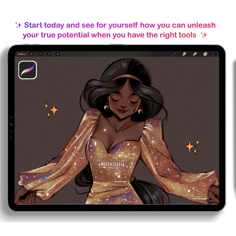 Muzenik Procreate Collection: All Inclusive with Free Lifetime Updates✨