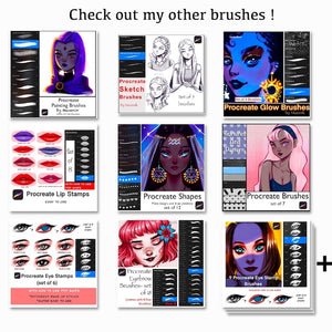 Must Have Procreate  Blending Brushes for effective and easy blending(included in my Procreate Painting Set)