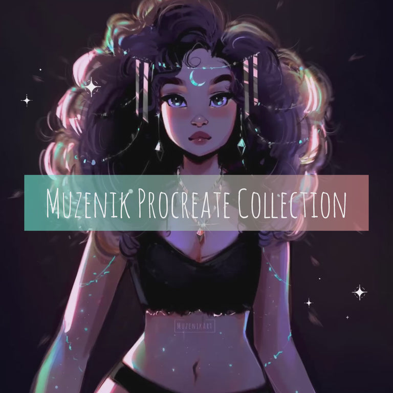 Muzenik Procreate Collection: All Inclusive with Free Lifetime Updates✨