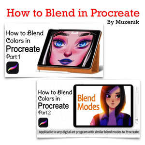 How to Blend Colors in Procreate Part 1 & Part 2