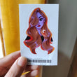 Load image into Gallery viewer, Girl Vinyl Indoor Sticker
