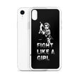 Load image into Gallery viewer, Game of thrones Arya Stark Fight Like a Girl iPhone Case - MuzenikArt
