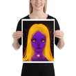Load image into Gallery viewer, Solar Girl Art print - Original art by Muzenik
