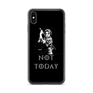 Game of thrones Arya Stark Not Today iPhone Case