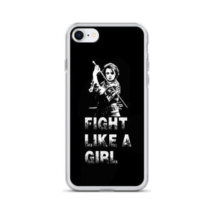 Game of thrones Arya Stark Fight Like a Girl iPhone Case - MuzenikArt